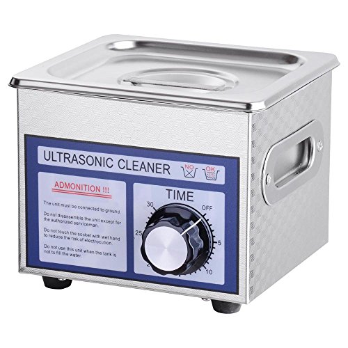 AW 1.3L(1/3 Gallon) Ultrasonic Cleaner 60W w/ Timer Jewelry Glasses Tattoo Dental Home health Care