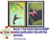 Congress Playing Cards w/Cel-U-Tone Finish - ALL A FLUTTER