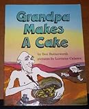 Grandpa makes a cake