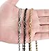 Jstyle Jewelry 4mm Mens Womens Stainless Steel Twist Chain Necklace Rope Link 3 Pcs a Set 18-36 Inch