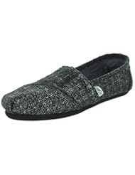 Shoes: Toms Womens Classic Black Glitter Casual Shoe 6.5 Women US - TOMS