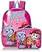 Paw Patrol Girls' Skye and Friends 15 Inch Backpack with Lunch Kit