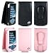 PCMICROSTORE Brand (2nd Generation) Microsoft Zune 80GB Premium Flip Leather Case with Swivel Belt Clip - 2 Color Choices