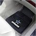 Dallas Cowboys Black 2-Piece Vinyl Car Mat Set