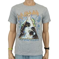 Def Leppard - Pour Some Sugar On Me Band T-Shirt, grau meliert