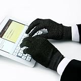 サンワダイレクト スマートフォン タブレットPC 手袋 タッチパネル対応 ブラック 200-PEN002BK