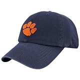 Twins Enterprise Clemson Tigers Navy Blue Franchise Fitted Hat