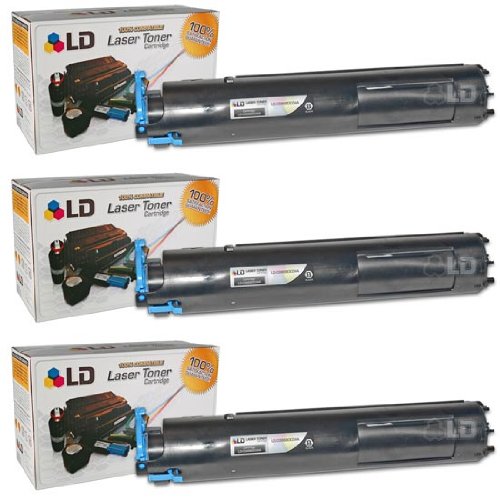 LD © Compatible Canon 0386B003AA (GPR22) Set of 3 Black Laser Toner Cartridges