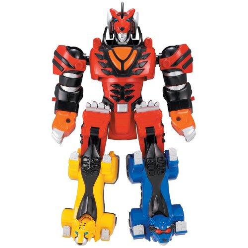 Childrens Toyshop  Toys : Power Rangers Jungle Fury Transforming Megazords- Transforming Jungle Pride Megazord