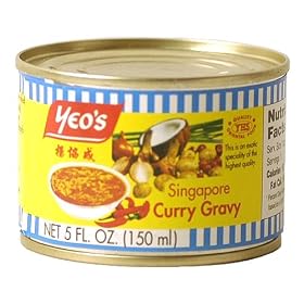 Yeo's Singapore Curry Gravy
