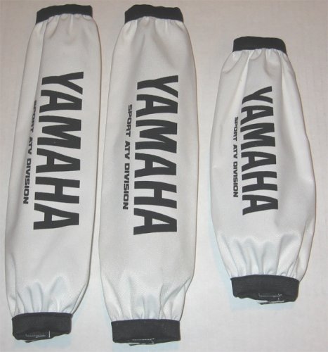 ATV Quad Shock Covers Yamaha YFM660 Weiß