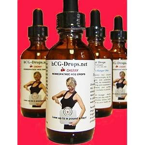 Yavonae HCG Oral Drops 3X Formula - Cherry - for Dr Simeons Quick Weight Loss Diet Homeopathic 2 fl oz 60ml NO Alcohol