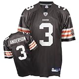 Reebok Cleveland Browns Derek Anderson Replica Jersey-Size: Small