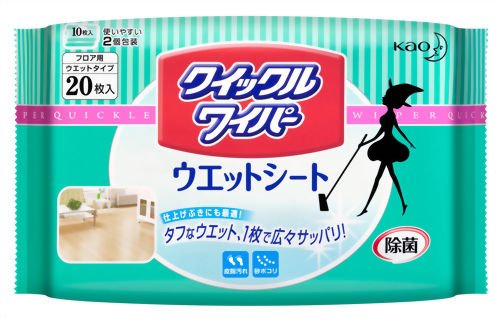 Cover image : クイックルワイパー ウェットシート 20枚入