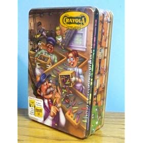 Crayola Crayon 1903-1928 Limited Edition Tin with 12 Retired Colors and a 64 Count... by 