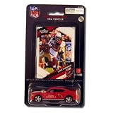 Arizona Cardinals 2009 NFL Limited Edition Die-Cast 1:64 Dodge Charger with Larry Fitzgerald Card