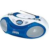 jWin JX-CD552 Personal Boombox with CD/MP3 Player and AM/FM Tuner