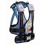 RideSafer Car Seat Travel Vest - Size Small 30 - 60 lb and 34 - 52 Inches - Blue