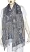 Wool Long Scarf Womens Winter Clothing Jamawar India Wear 25 x 66 inches (jstl230)