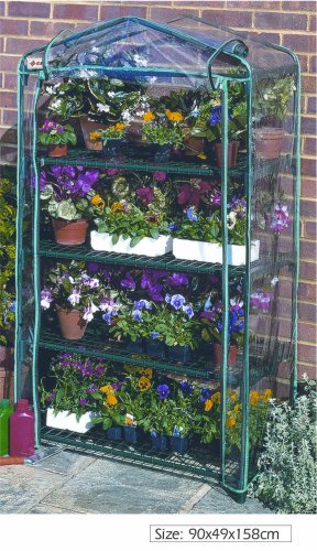 Buy Extra Wide 4 Tier Greenhouse (Suitable For 1 Growbag) online at Discounted New and Used prices. Delivered to your door with Off-The-Bookshelf.