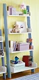 Kids 4 Tier Shelf - Blue/ White