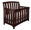Westwood Design Brookline Convertible Crib with Toddler rail, Chocolate Mist Westwood Design Brookline Convertible Crib with Toddler rail, Chocolate Mist