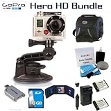 GoPro HD HERO2(2011 Model) Motorsports Edition 16 GB + 2 Extra Batteries and Charger kit Bundle