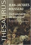 Dictionnaire de musique : Fac-similé de l