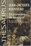 Revue Actes Sud  / Dictionnaire de musique : Fac-similé de l'édition de 1768 augmenté des planches sur la lutherie tirées de l'Encyclopédie de Diderot