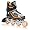 Black-Orange-Gray
