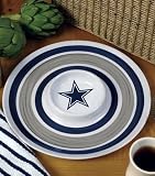 14 Dallas Cowboys Melamine Chip and Dip Serving Tray