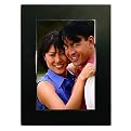 Metal Convex Frame - Black/ Silver (4x6")