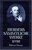 Herders s�mmtliche Werke