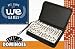 DOUBLE 6 Dominoes With spinners in black vinyl zipper case with strap