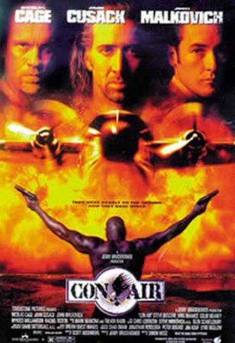 1art1 Empire 204349 CON AIR - Nicolas Cage, John Malkov - Film Movie Poster - 70 x 100 cm