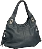 Slate Blue Linea V by Kooba ''Hinged Hobo''