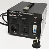 LiteFuze LT-2000 2000 Watt Heavy Duty Voltage Converter... LiteFuze LT-2000 2000 Watt Heavy Duty Voltage Converter...