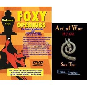 Foxy Chess Openings: Modern Scandinavian and Icelandic Carnage & ChessCentral's Art of War... by