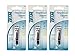 Set of 3 Trim Deluxe Fingernail Clippers with File bundled by Maven Gifts