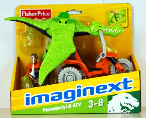 Imagen principal de Fisher Price - Imaginext - Pterodactyl & ATV - W9542