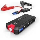 Intociruit Compact Car Jump Starter and Power Bank with 400A Peak Current / 3 USB Charging Ports