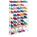 50-pr. Shoe Rack - White