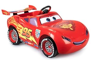 FEBER Disney Cars 2 800007110 - Macchinina Elettrica Lightning McQueen, colore rosso