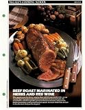  : McCall's Cooking School Recipe Card: Meat 56 - Roast Eye Round Of Beef (Replacement McCall's Recipage or Recipe Card For 3-Ring Binders)