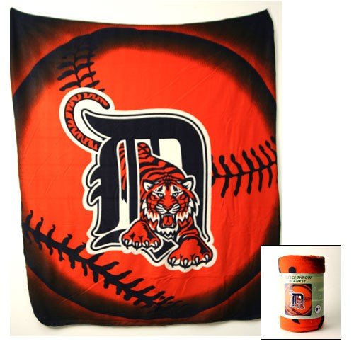 Detroit Tigers Fleece Blanket (50 x 60)