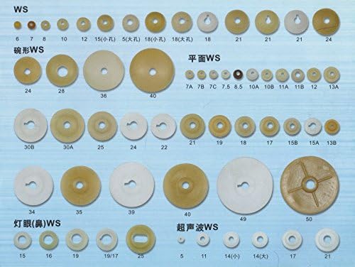 14mmx8mm White Oval Safety Eyes / Plastic Eyes - 5 Pairs