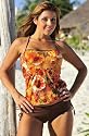 Ujena Amber Tropics Tankini Swimsuit - Sizes to 3X