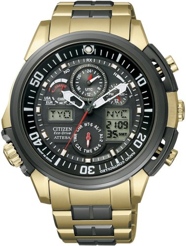[��������]CITIZEN �ӻ��� ATTESA ���ƥå� Eco-Drive �������ɥ饤�� ���Ȼ��� ���ɥ����� �����åȥ��å��� GB �����ǥ� ATV53-2934 ���
