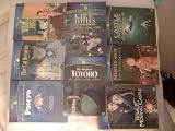 The Cat Returns,Ponyo,My Neighbor Totoro,Kiki's Delivery Service,Howl's Moving Castle,Spirited Away,Castle In The Sky,Whisper Of The Heart,8 Dvd's