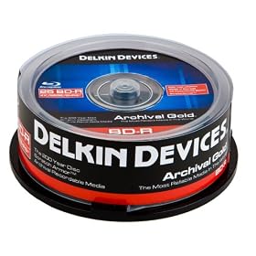 Delkin Devices DDBD-R 25 SPIN 4X BD-R Spindle - 25 Pack by 